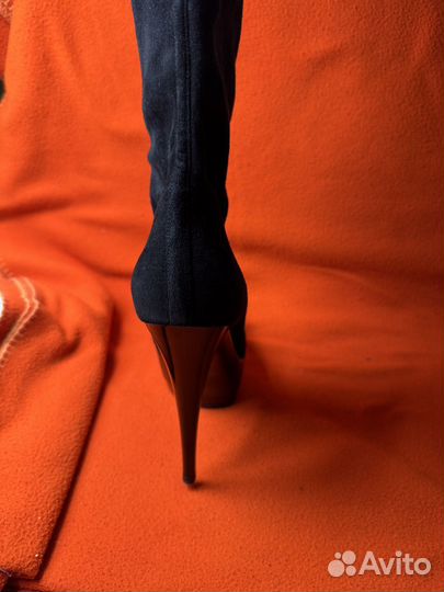 Сапоги - чулок на платформе р.40