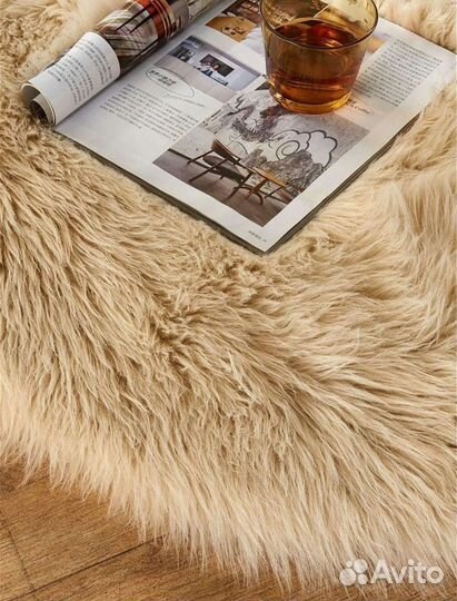 Коврик с длинным ворсом 60 на 100