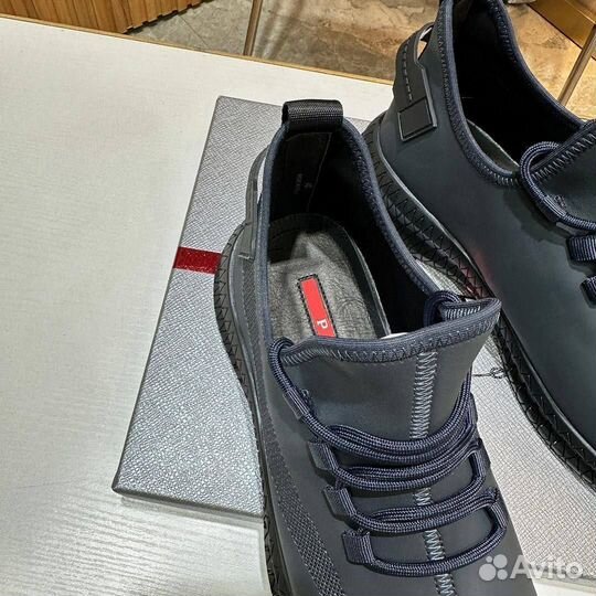 Кроссовки мужские кожаные Prada 39-45