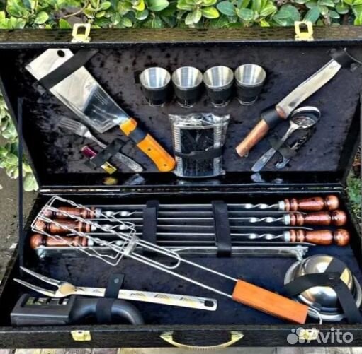 Шашлычный набор. Подарочный набор для мужчины