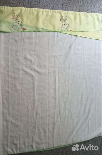 Тюль с ламбрикеном в детскую б/у