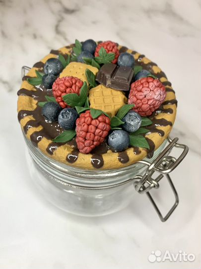 Баночка с декором