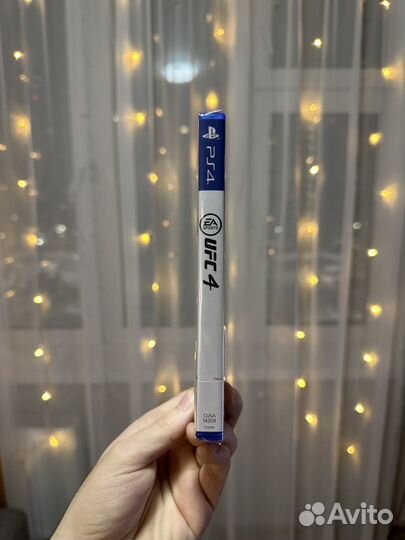 Новая игра UFC 4 PS4 PS5