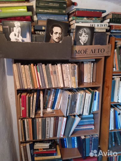 Книжная библиотека,книги разной тематики