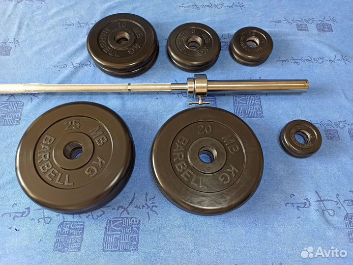 Олимпийская штанга 150кг MB Barbell Стандарт
