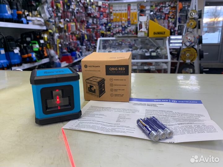 Лазерный уровень instrumax qbig RED im130