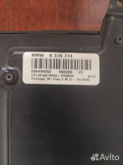 Автомобильный усилитель Bmw e46