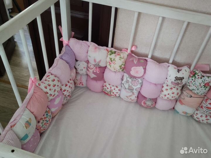 Бортики в детскую кроватку