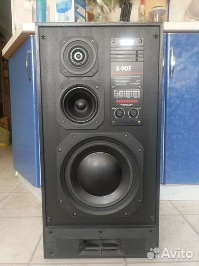 Колонки Радиотехника s 90f черные идеал