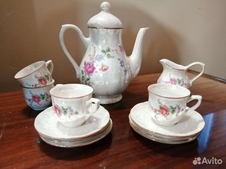 Кофейный сервиз на 6 персон