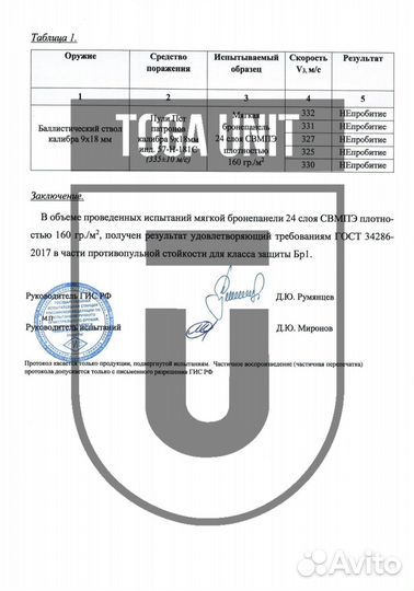 Баллистика в пояс разгрузочный Русич