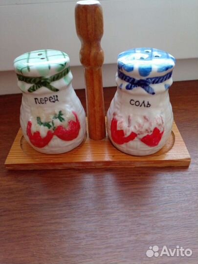 Солонка для соли и перца бу