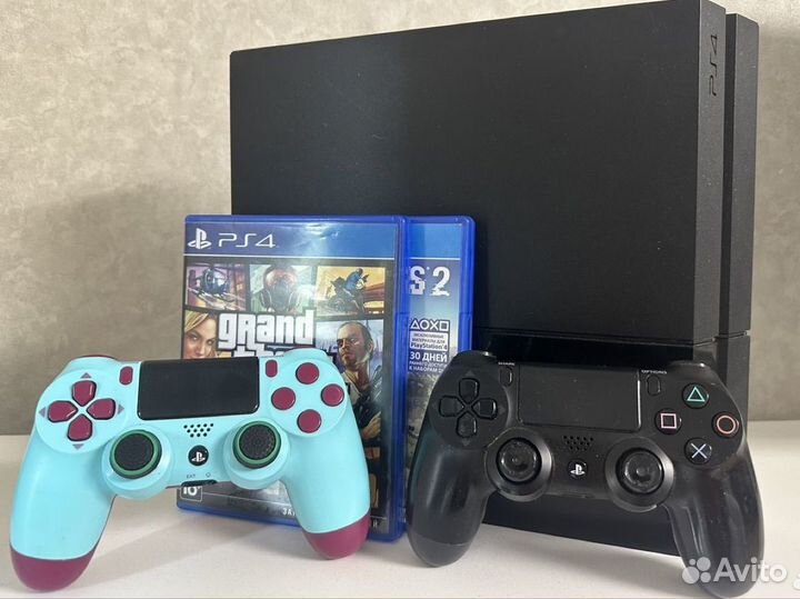 Sony PS4 500gb + игры
