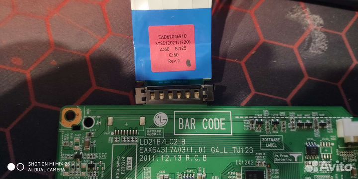 Main Board (Мат. плата) EAX64317403, LD21B/LC21B