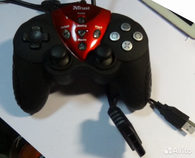 Джойстик Геймпад Trust GM-1500 14863 бу USB PS2
