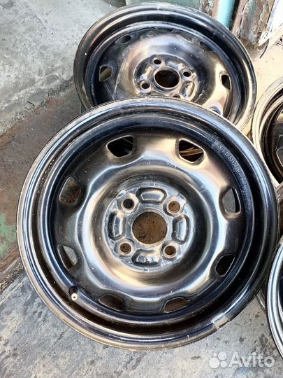 Штампованные диски r14 4x100