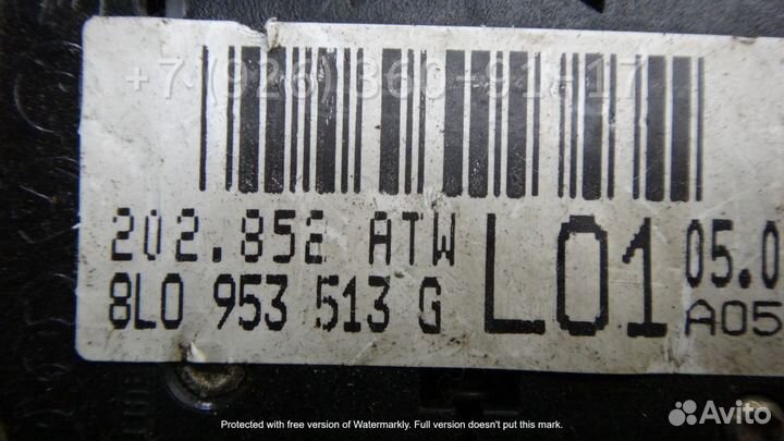 Переключатель поворотов 8L0953513G Audi VW