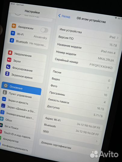 iPad mini 4