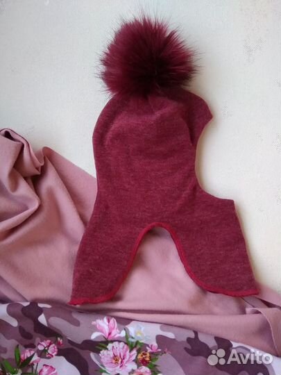 Шапка шлем с короной дино