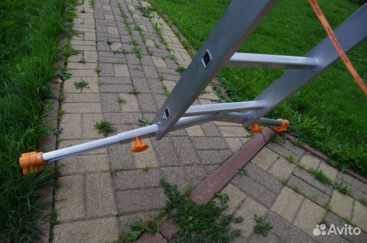 Трехсекционная лестница Эйфель Ювелир 3х9