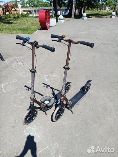 Самокат TT 270 см большие колеса подставка