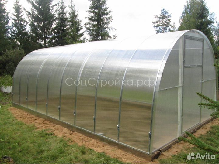 Каркасная теплица