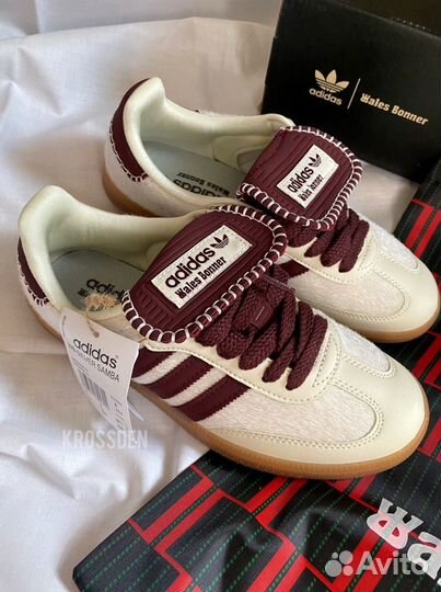 Кроссовки Adidas Originals Wales Bonner Samba Pony