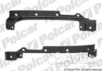 Кронштейн бампера левый перед для fiat panda (169) 09.03-12.12