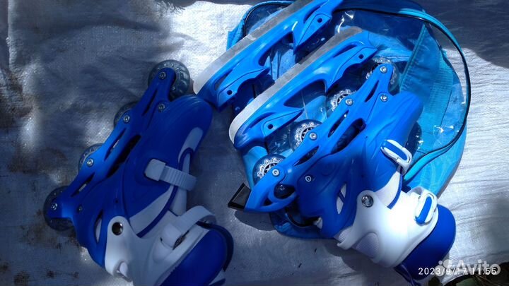 Роликовые коньки новые