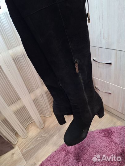 Сапоги ботфорты