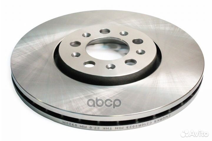 Тормозной диск передний C210R2023 cworks