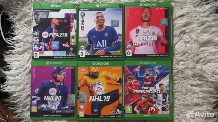 Футбол-хоккей xbox ONE / xbox series X