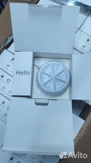 Мини ультразвуковая стиральная машинка