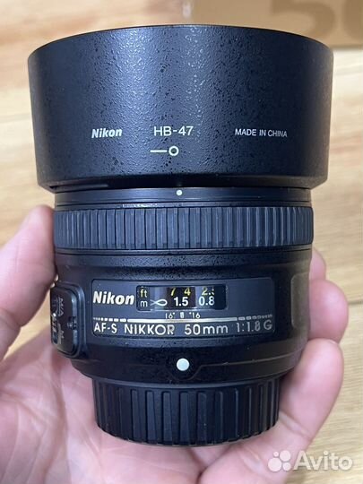 Объектив nikon 50mm f 1.8g af s nikkor