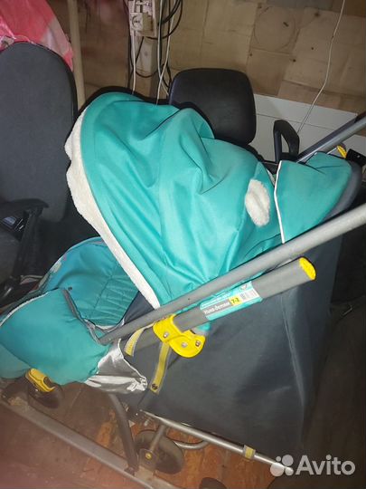 Санки коляска ника 7-2