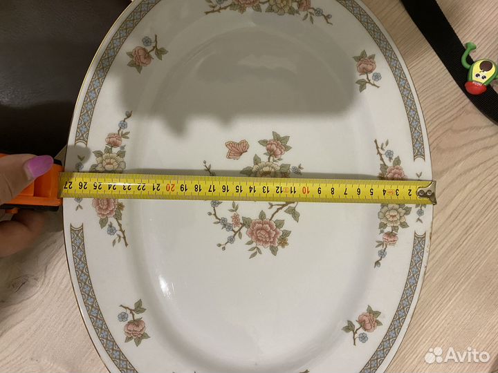 Блюдо большое фарфор