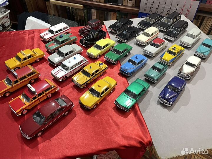 Модели автомобилей газ (зис; зим) 1:43