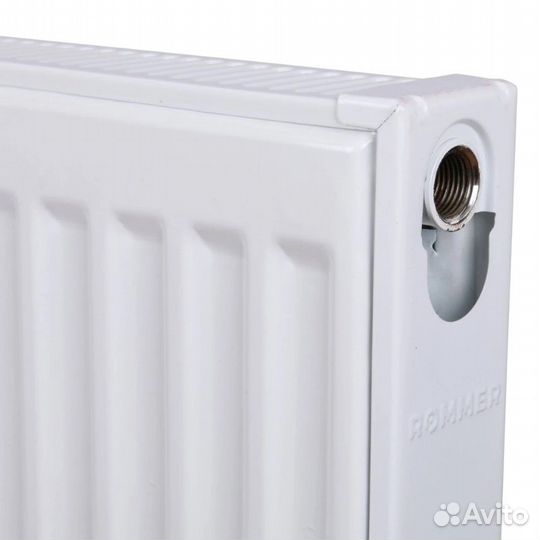 Стальной панельный радиатор Rommer Compact 22 500x