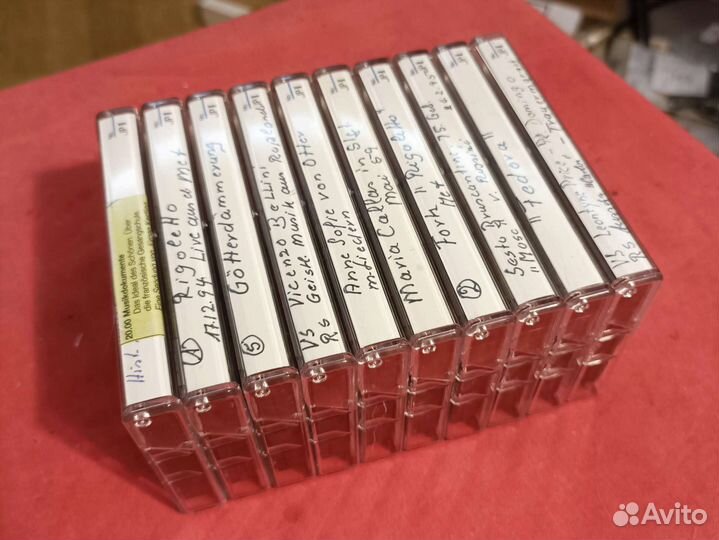 Аудиокассеты Fuji JP-II 90, 10 шт