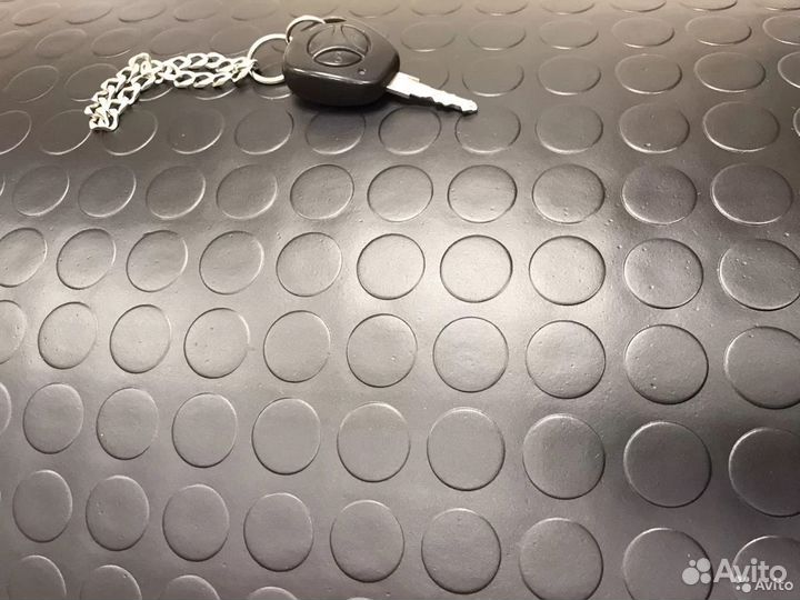 Автолинолеум Черный и Серый + Резиновое покрытие