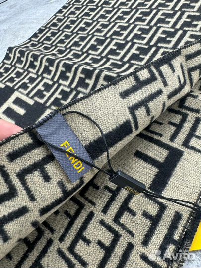 Шарф мужской кашемир fendi