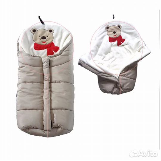 Новый спальный конверт идеально подойдет на выписк