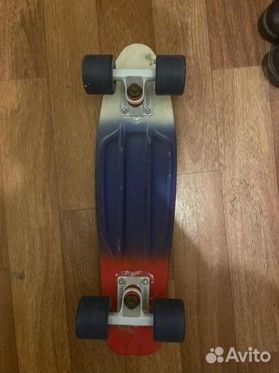 Скейтборд fishbook триколор