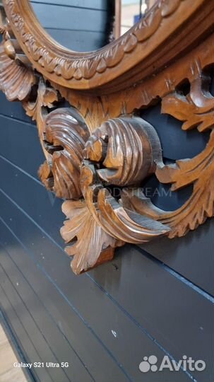 Зеркало настенное. Винтаж. Антиквариат