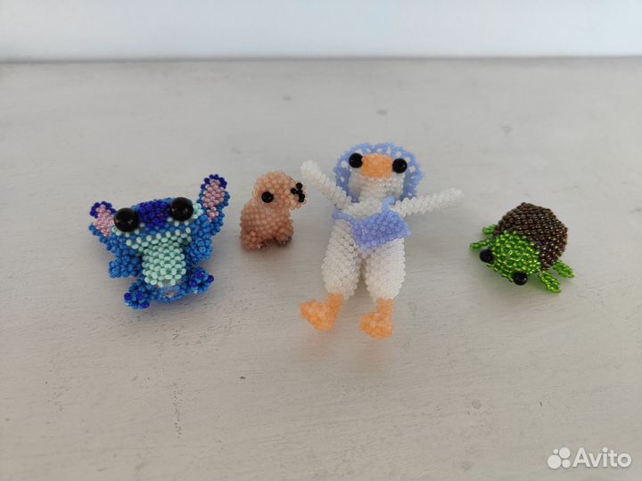 Игрушки из бисера ручной работы