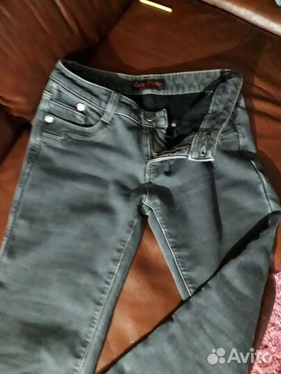 Утеплённые джинсы