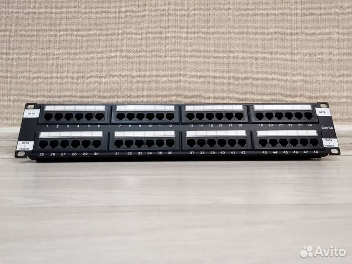 Коммутационная патч-панель 19