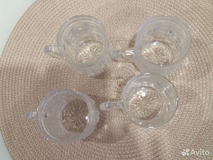 Кружки пивные СССР хрусталь