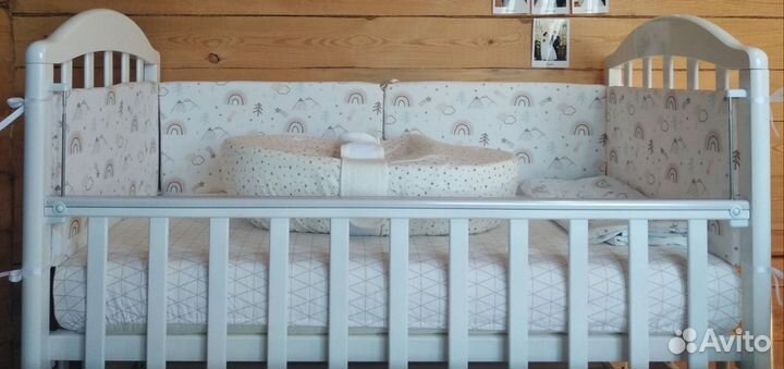 Бортики в кроватку, кокон