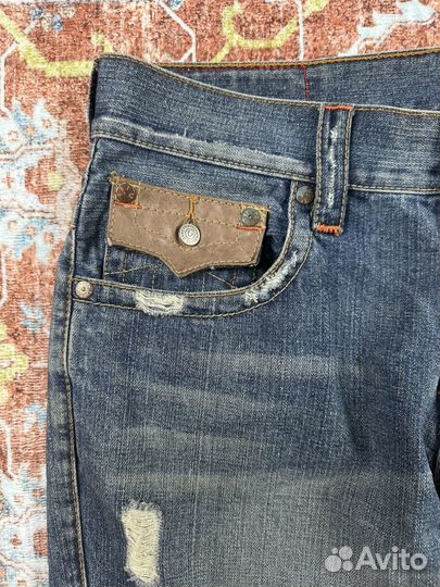 Винтажные Джинсы True Religion Клеш Широкие